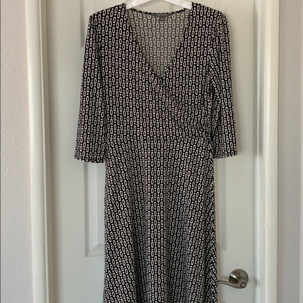 Apt 9 faux wrap dress